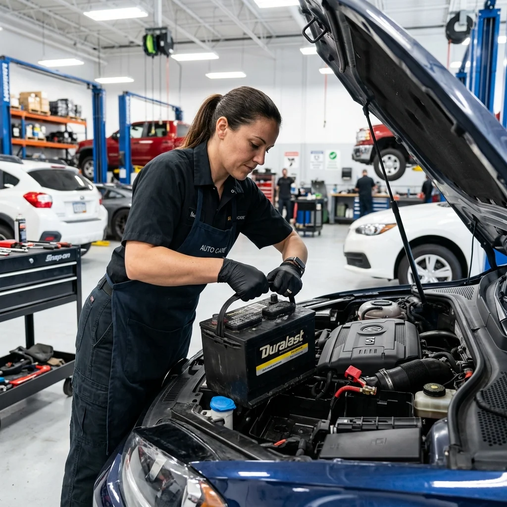 Sostituzione batteria Lavorazione