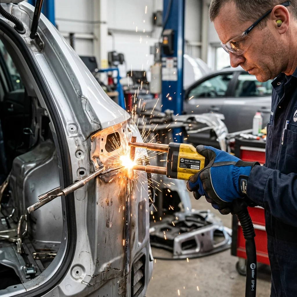 Riparazione carrozzeria Lavorazione