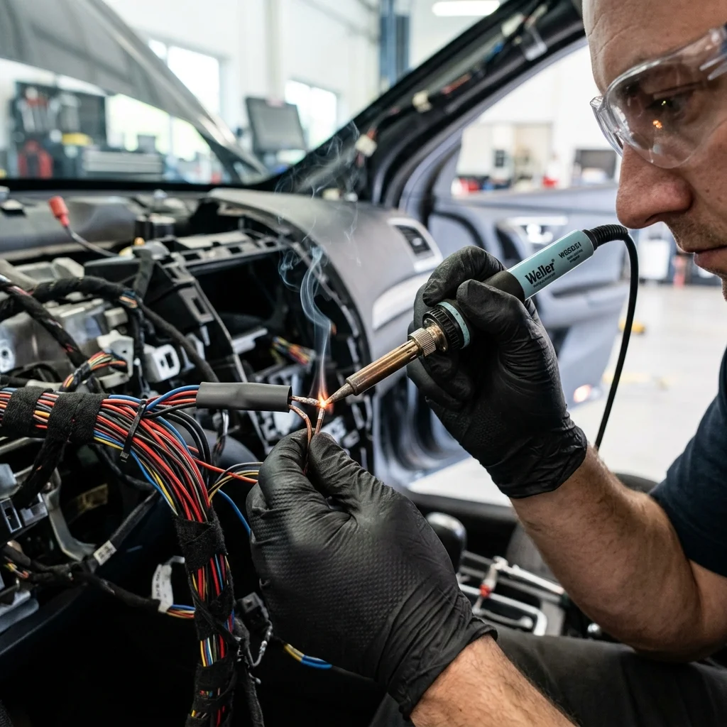 Riparazione impianto elettrico Lavorazione